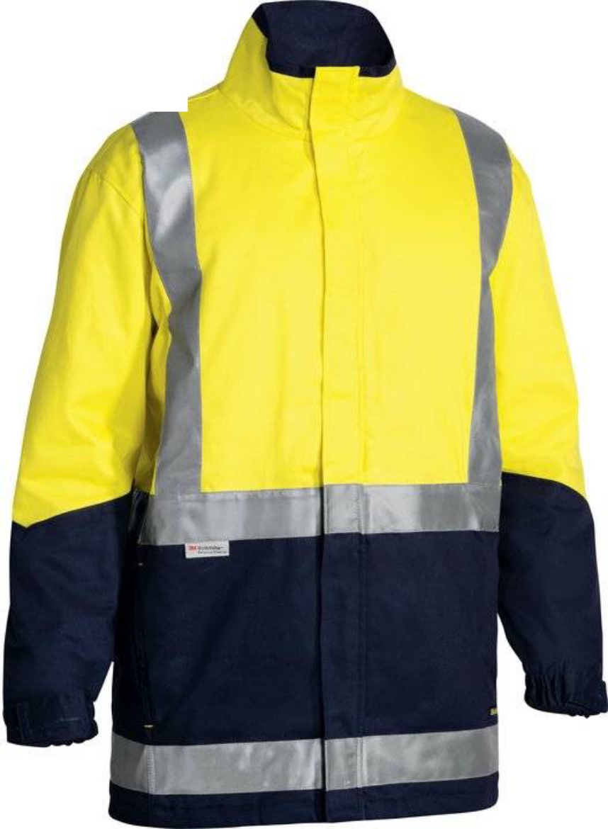 Picture of Bisley, Taped Hi Vis 3 In 1 Drill Jacket